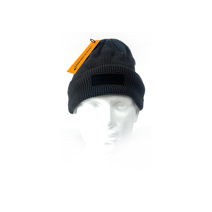 McLaren Waffle Cuff Beanie Grey