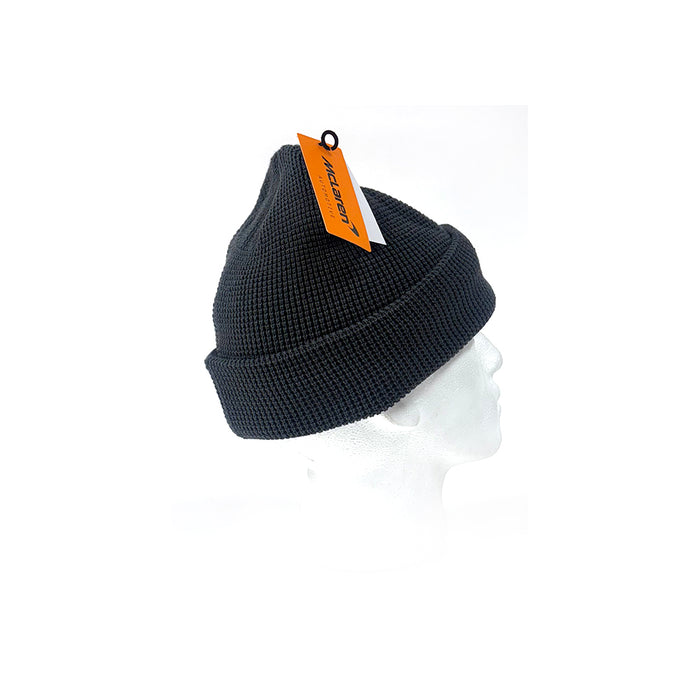 McLaren Waffle Cuff Beanie Grey