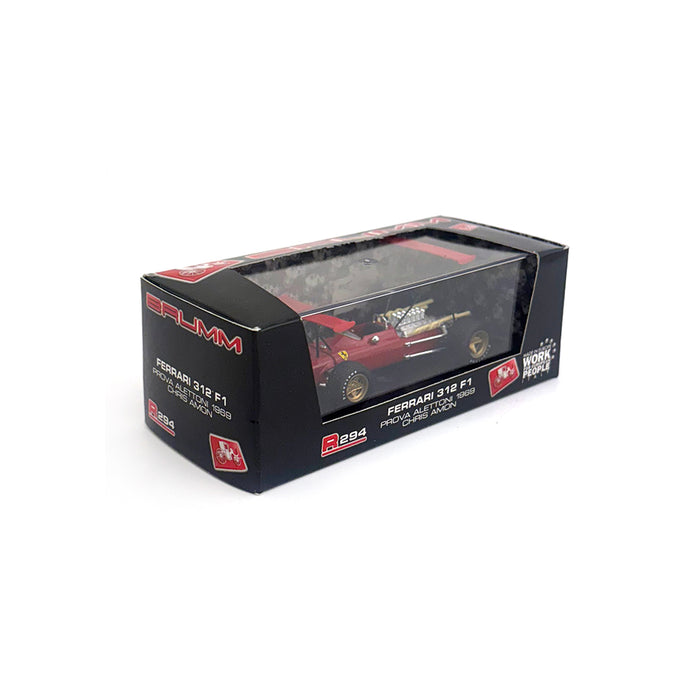 Brumm 1/43 1969 Ferrari 312 F1 Amon