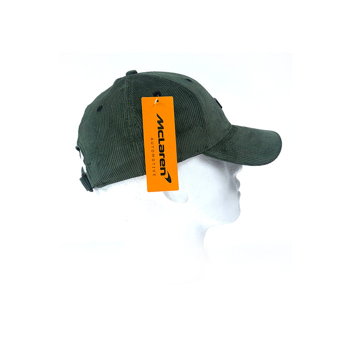 McLaren Automotive Olive Corduroy Cap