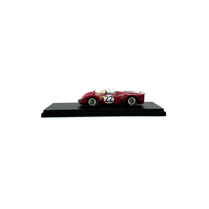 BBR Model 1/43 1967 Ferrari 330 P4 #22 Le Mans