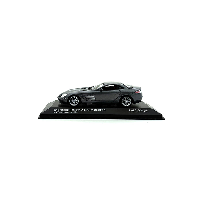 Minichamps 1/43 2003 Mercedes Benz SLR McLaren Dark Silver 400033022