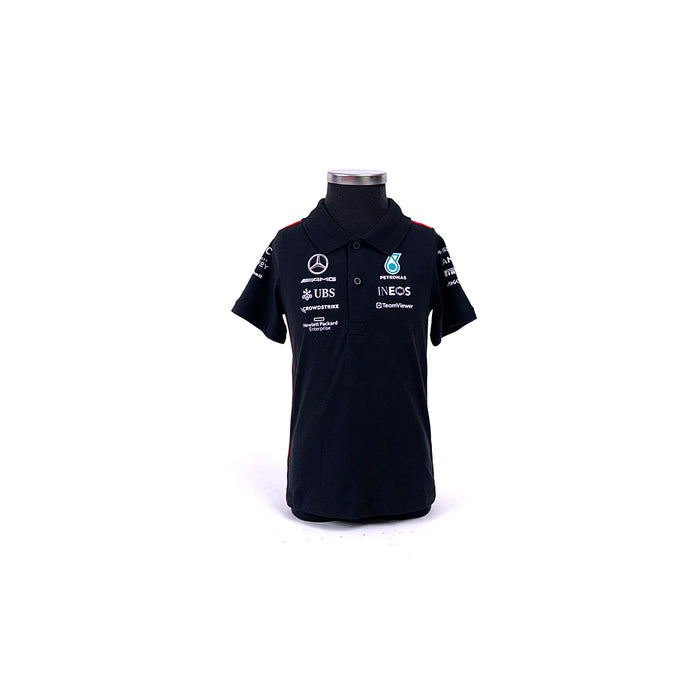 Mercedes AMG Petronas Kids Team Polo Black