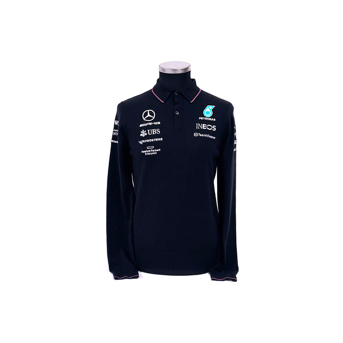 Mercedes AMG Petronas Knitted L/S Polo