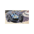 Nicholas Watts - First Corner Monaco 1961 - Special - Framed