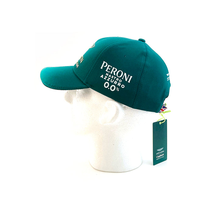 Aston Martin F1 2022 Sponsor Cap Peroni REDUCED