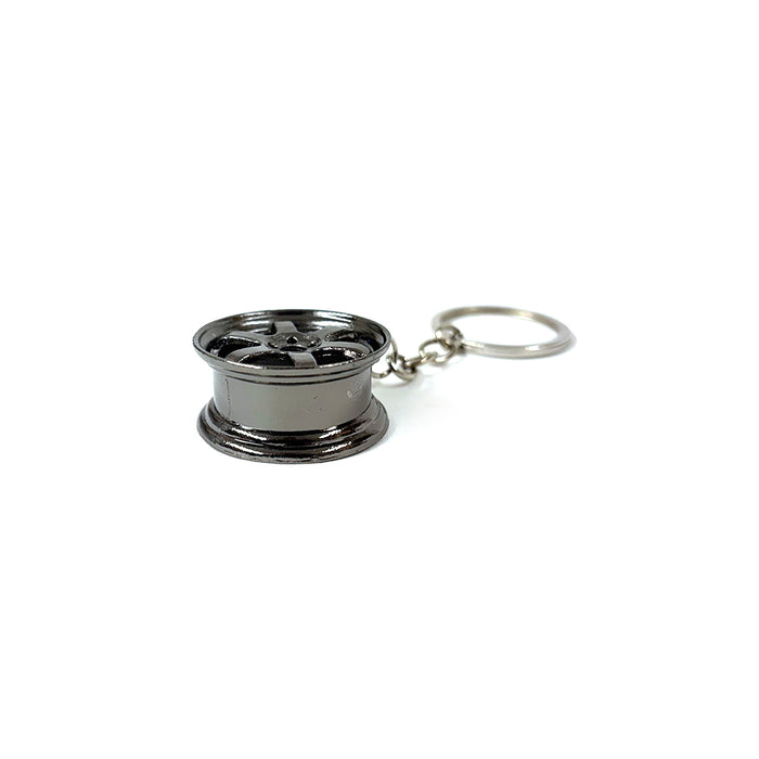 Six Spoke Alloy Wheel Keyring