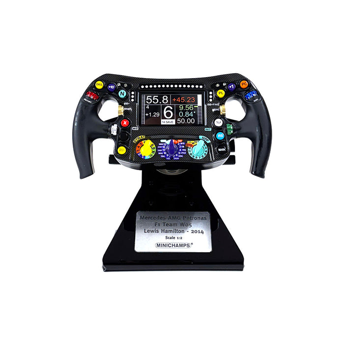 Minichamps 1/2 Steering Wheel 2014 Hamilton