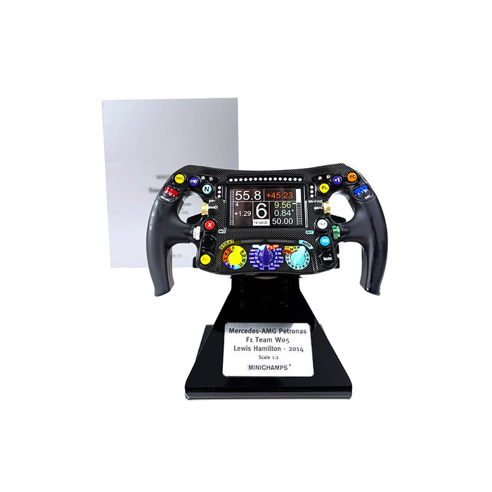 Minichamps 1/2 Steering Wheel 2014 Hamilton