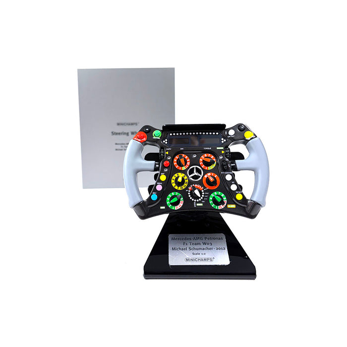 Minichamps 1/2 Steering Wheel 2012 Schumacher