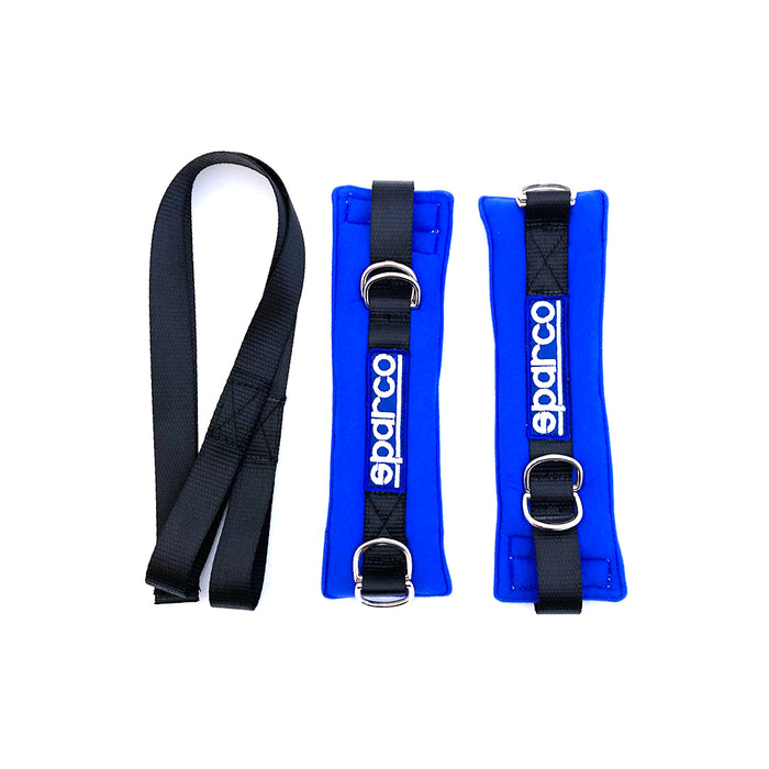 Sparco Arm Restraints Blue