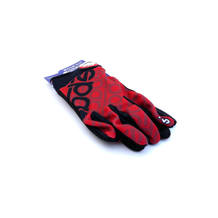 Sparco Meca 3 Mechanics Gloves Red