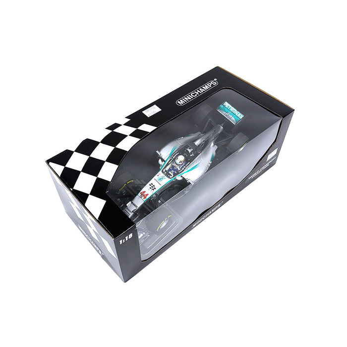 Minichamps 1/18 2014 Mercedes F1 W05 Hamilton Champion