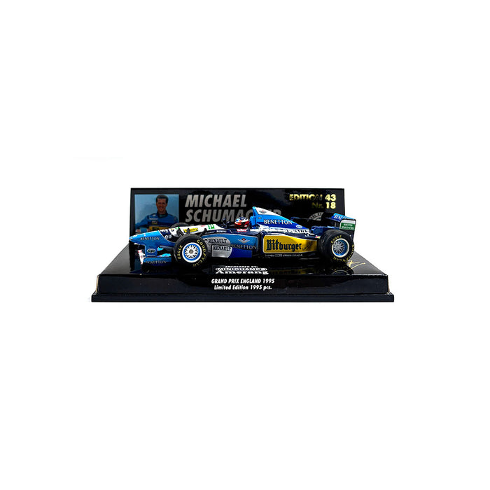 Minichamps 1/43 1995 Benetton B195 Schumacher England 510954312
