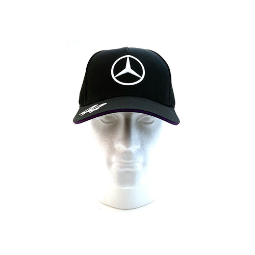 Mercedes F1 2024 Hamilton Cap Black