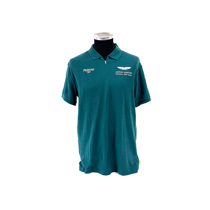 Aston Martin F1 Peroni Sponsor Polo Green