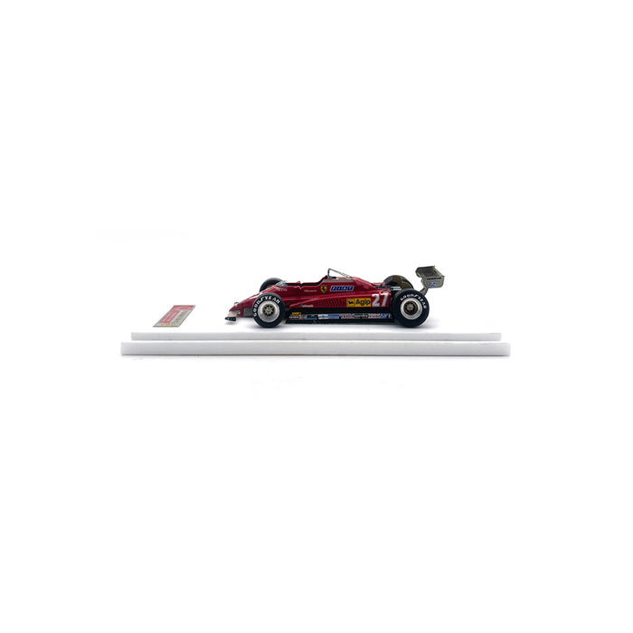 Tameo Model 1/43 1982 Ferrari 126C2 Villeneuve Belgium