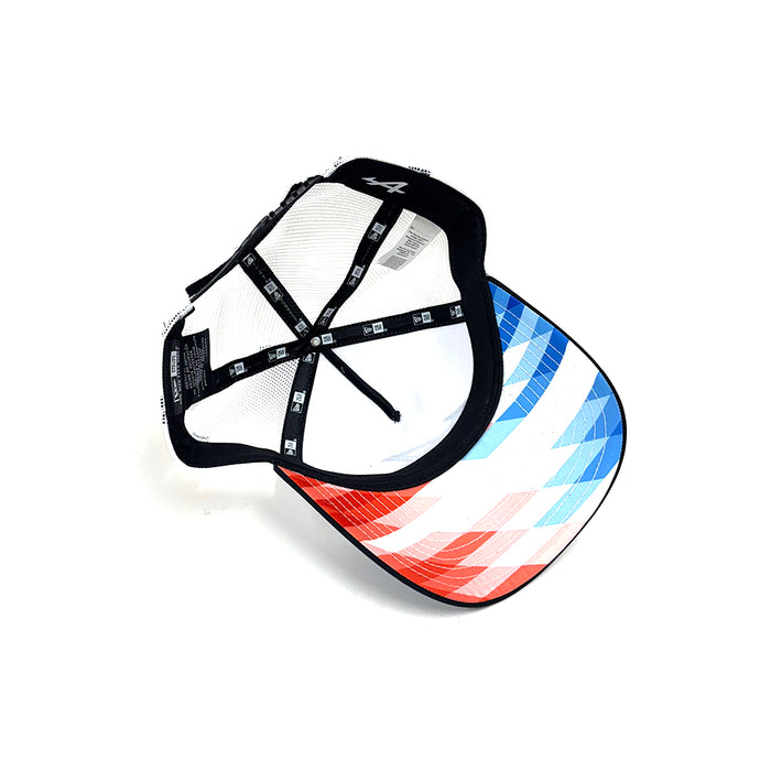 2024 Alpine F1 Trucker Cap Black & White