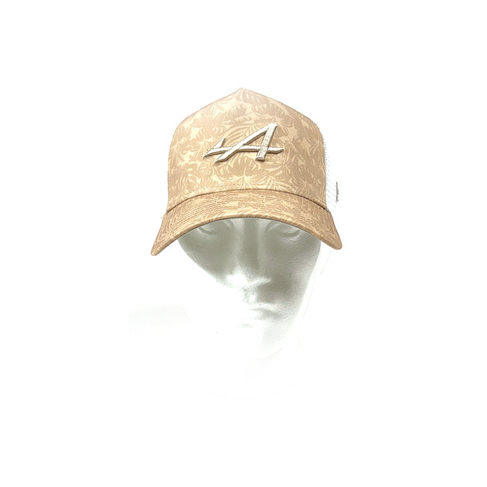 2024 Alpine F1 Floral Trucker Cap Stone