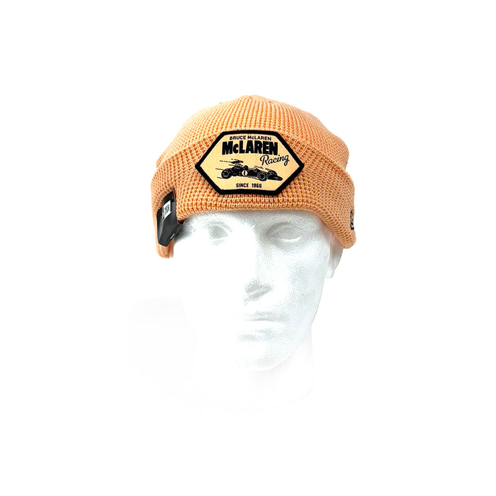 McLaren Classic Short Cuff Beanie Peach