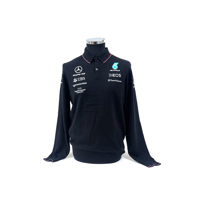 Mercedes AMG Petronas Knitted LS Team Polo