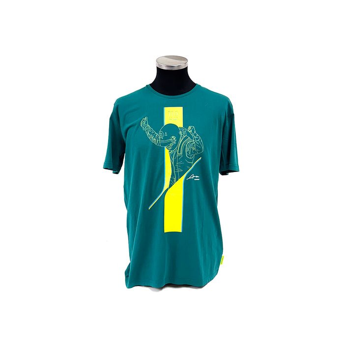 Aston Martin F1 Alonso Celebratory Tee Green