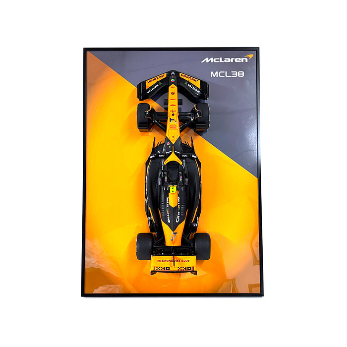 Maisto 1/10 2024 McLaren MCL38 Norris Framed