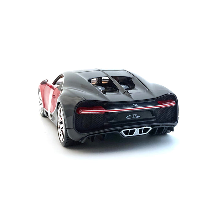 Burago 1/18 Bugatti Chiron 1811040BR Red Black