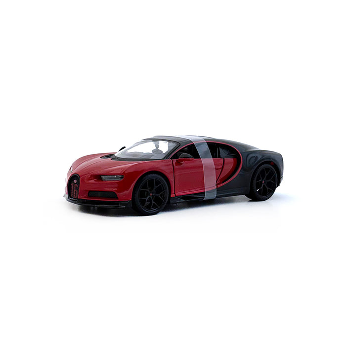 Maisto 1/24 Bugatti Chiron Sport Red Black