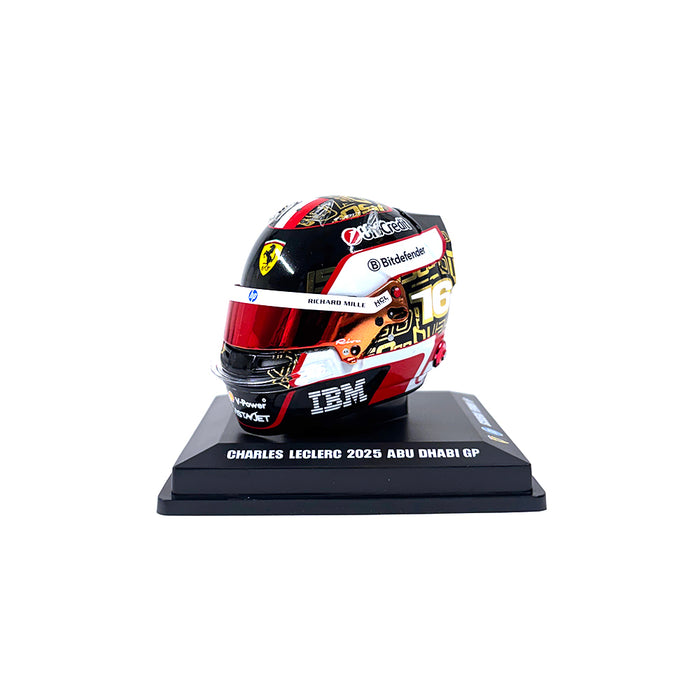 Looksmart 1/5 2025 Charles Leclerc Helmet Abu Dhabi