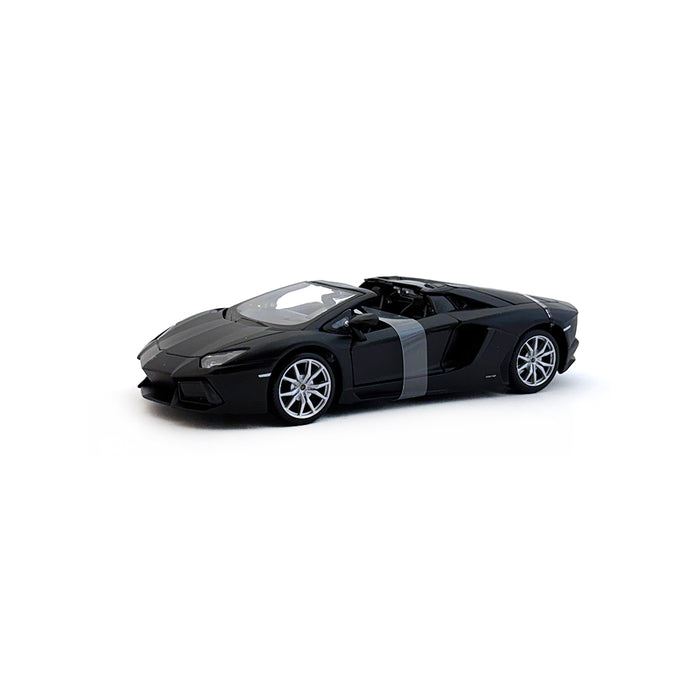 Maisto 1/24 Lamborghini Aventador Roadster Matte Black