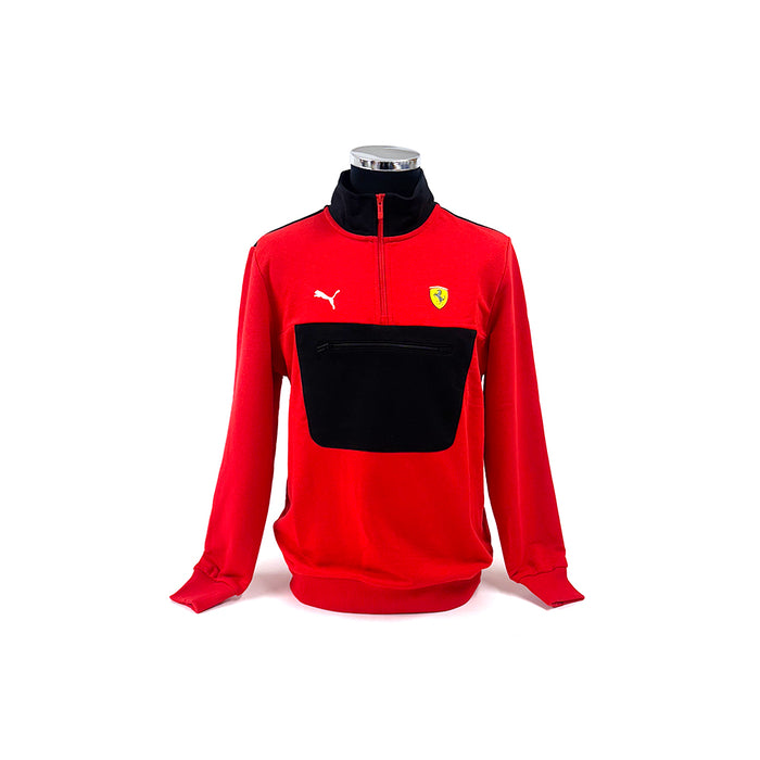 Ferrari SF 2024 1/4 Zip Red Sweater