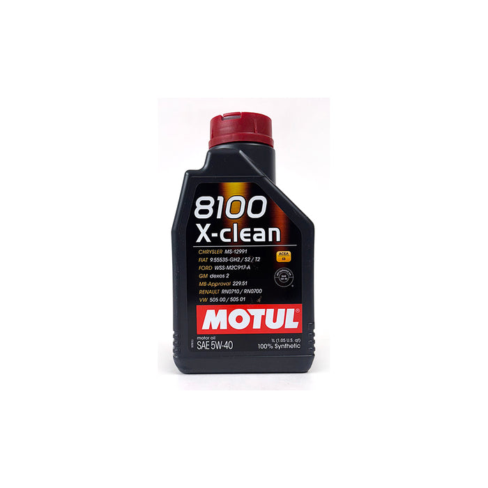 Motul 8100 X-Clean 5W40 Oil