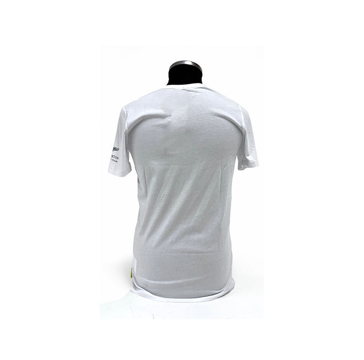 Aston Martin F1 Hulkenburg White Tee