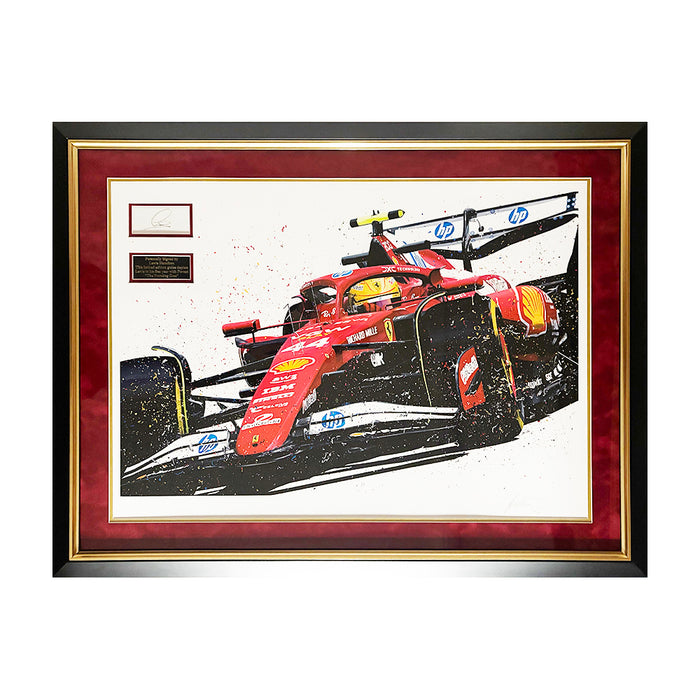 The Prancing Goat Signed by Lewis Hamilton