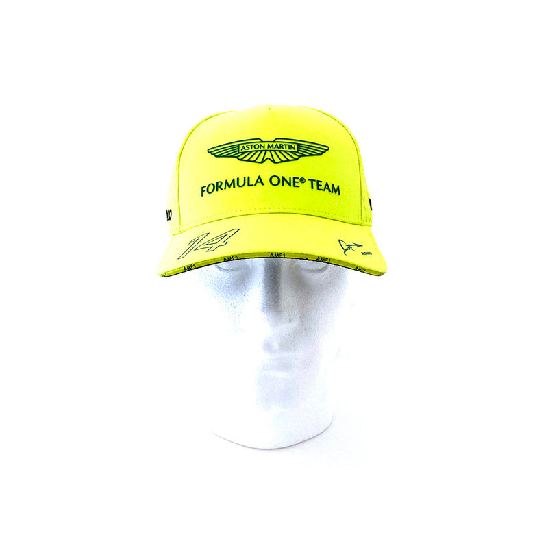 Aston Martin F1 2024 Alonso Team Cap Lime