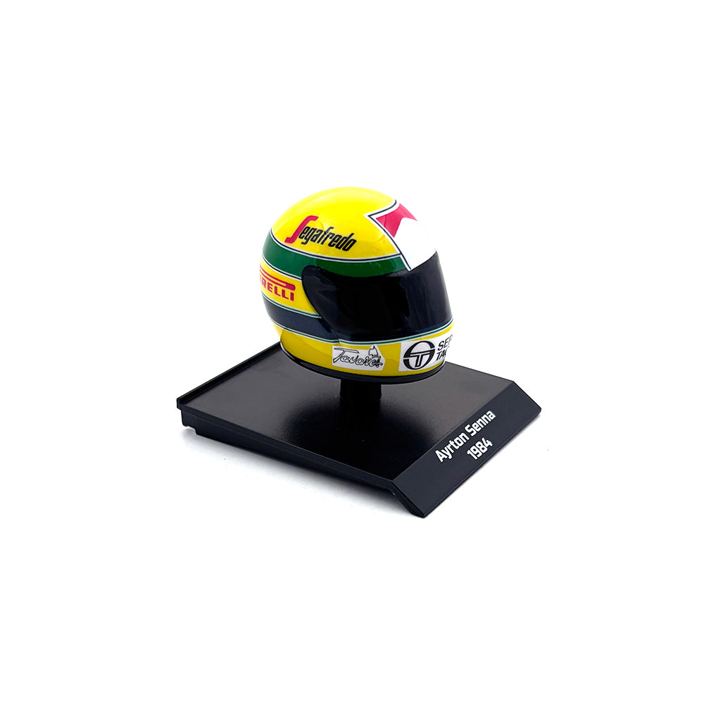 Minichamps 1/10 1984 Ayrton Senna Helmet — Alex Reade Motorsport