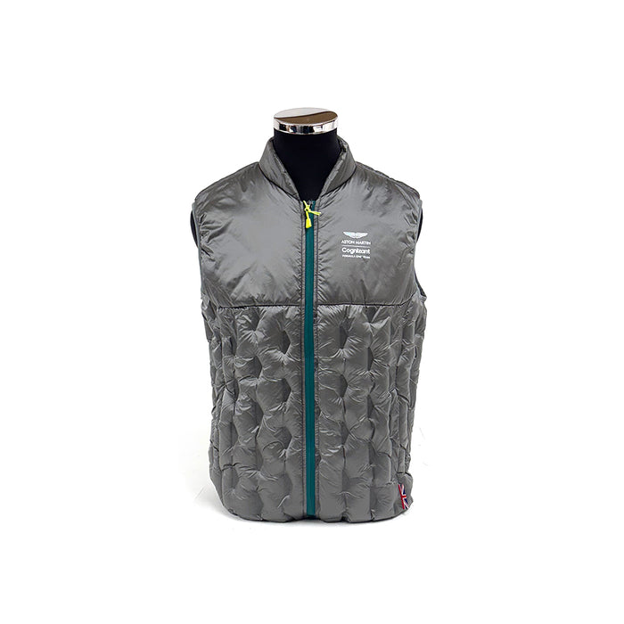 Aston Martin F1 Lifestyle Silver Gilet