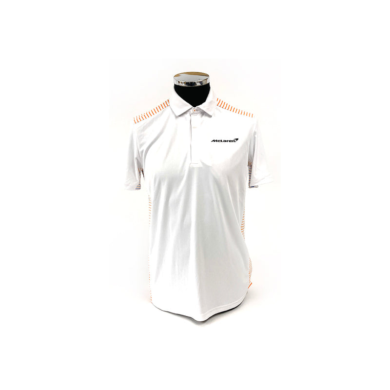 McLaren 2021 Team Kit Polo Shirt White REDUCED