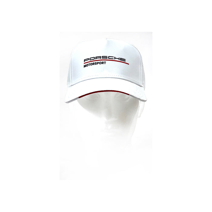 Porsche Motorsport White Cap Mesh Back