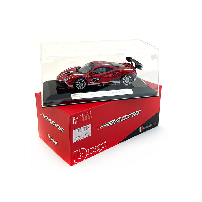 Burago 1/43 2020 Ferrari 488 Challenge EVO 1836309