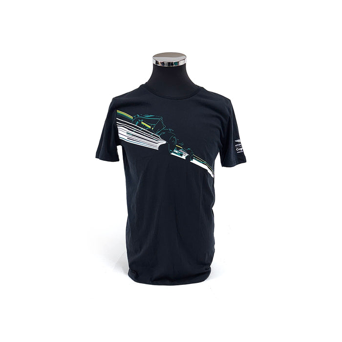 Aston Martin F1 Lifestyle Graphic Tee Black