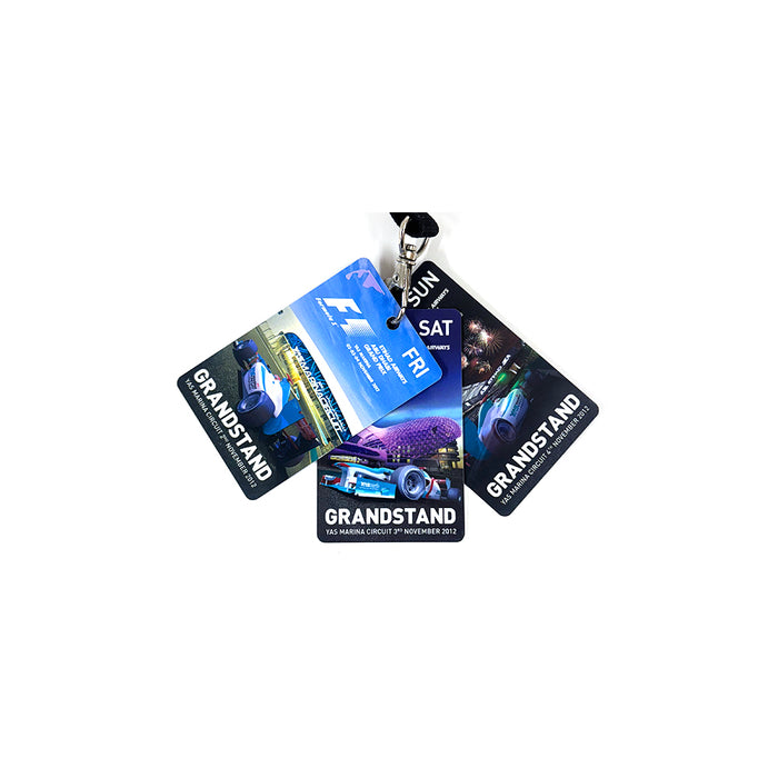 2012 Abu Dhabi VIP Passes