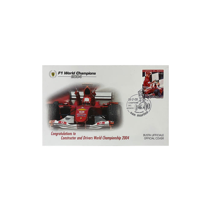 Ferrari 2005 San Marino Stamps