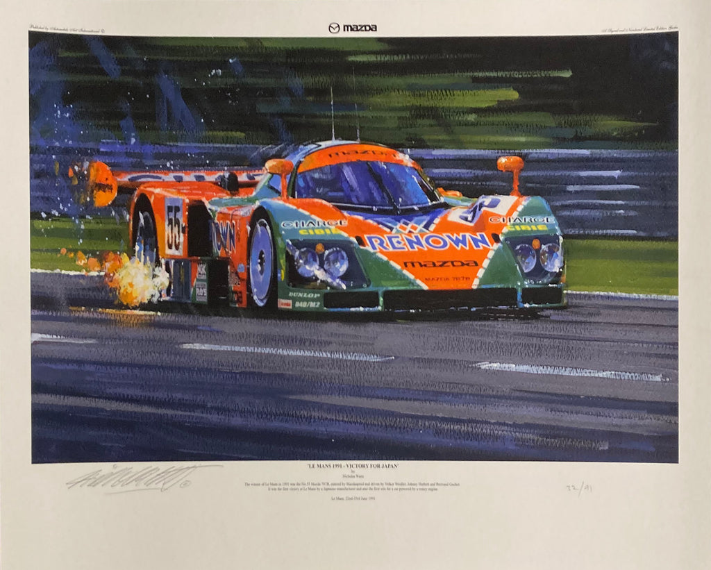 Nicholas Watts - Le Mans 1991 – Alex Reade Motorsport