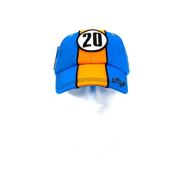 Blue & Orange 20 Gulf Cap