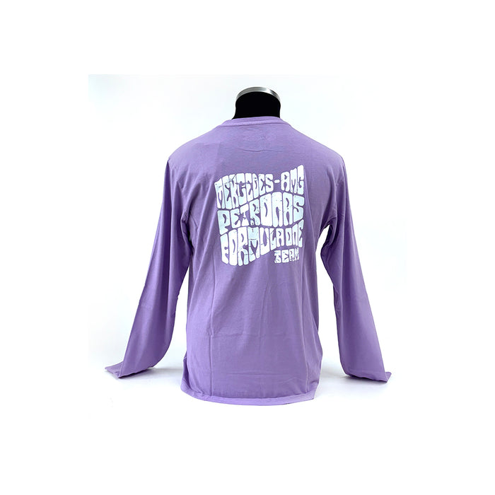 Mercedes AMG Petronas Retro L/S Tee Lilac