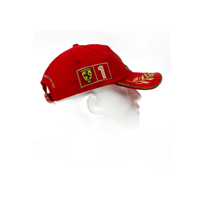 2001 Ferrari DVAG Schumacher Cap World Champion