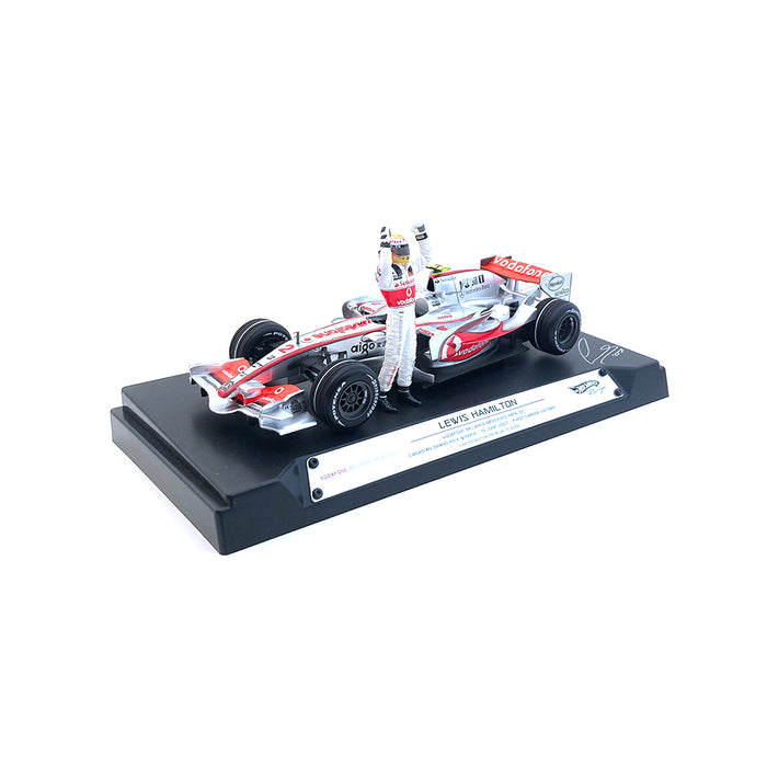 Mattel 1/18 2007 McLaren MP4-22 Hamilton 1st Win M8743