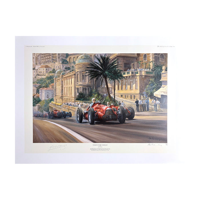 Alan Fearnley - Fangio's Victory at Monaco